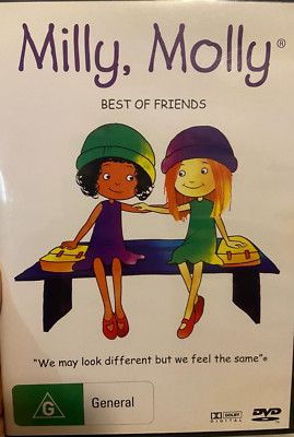 Milly , Molly - Best Of Friends region 4 DVD (animated / cartoon kids tv series)