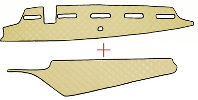 Volvo FH 4 Fit Dashboard Cover and Tray Cover Colour Beige