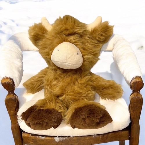 Animal Adventure Yak 12in Brown Ox Farm Cattle Plush Stuffed 2020 Toy Easter
