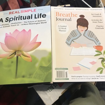 A Spiritual Life Real Simple 2024 & Breathe Journal