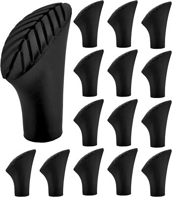 14 Nordic Walking Gummipuffer Pads Asphaltpads Ersatzfüße Trekking Wander Stöcke