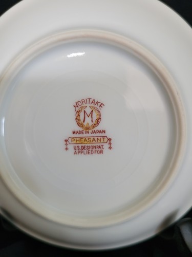 Noritake Pheasant Saucer Antique (5.5") - Picture 3 of 3