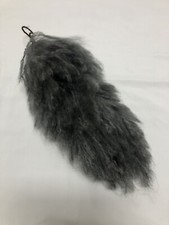 Grey Acrylic Yarn Tail 1 Foot