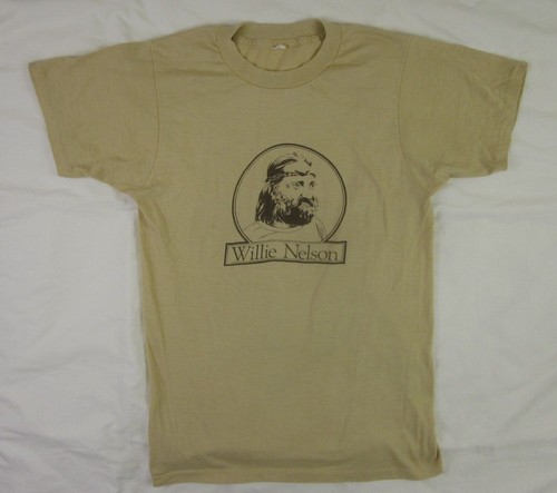 T-shirt Willie Nelson vintage taglia media - Foto 2 di 8