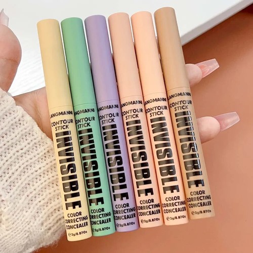 Matte Concealer Contour Makeup Stick Brighten Skin Color Long Oil Control Pen UK - Picture 9 of 23