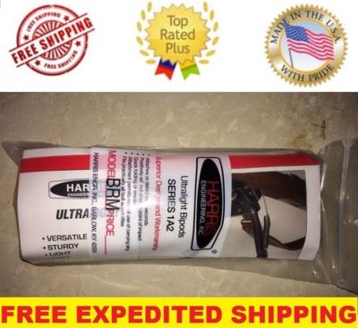 New Harris Engineering Series 1A2 Model BRM 6-9'' Leg Notch Bipod 1A2-BRM