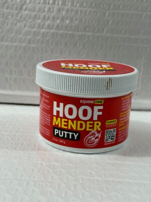 Hoof Mender Putty - White Line 100% All-Natural Hoof Care Product 12OZ