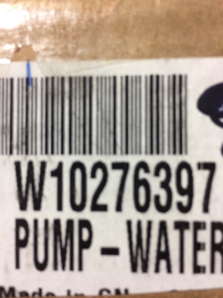Whirlpool W10276397 Washer Drain Pump Replacement Part-image