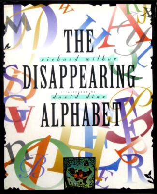 The Disappearing Alphabet - Hardcover w/DJ 1st PRINT 1998