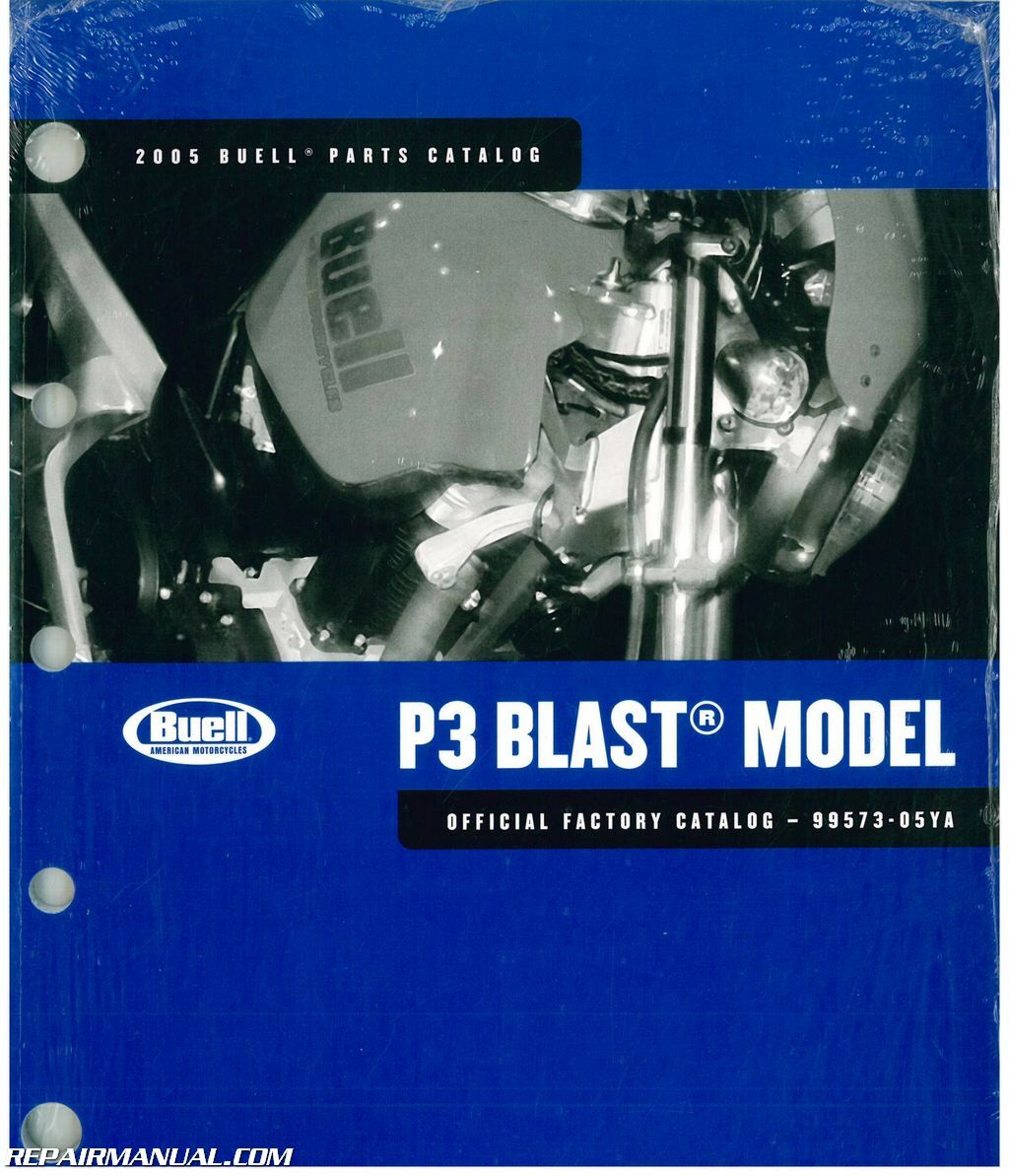専用② 2005 Buell P3 Blast Motorcycle Parts Manual : 99573-05YA | eBay