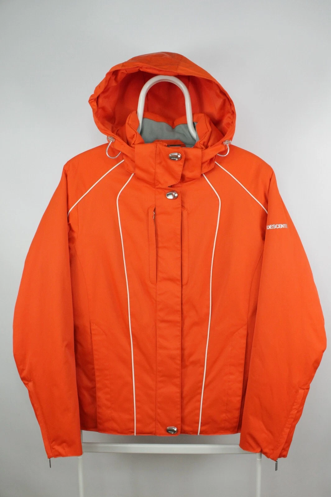 Descente Ski Insulated Winter Snow Waterproof Orange Jacket Women's US 10 / L