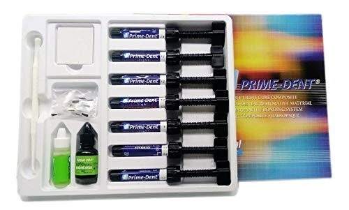PRIME-DENT PrimeDent VLC Resin Based Hybrid Dental Restorativ Composite 4.5g VARIOUS SHADES