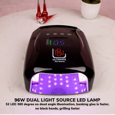 96w PRO-LED/UV Lamp High Power Rechargeable Cordless