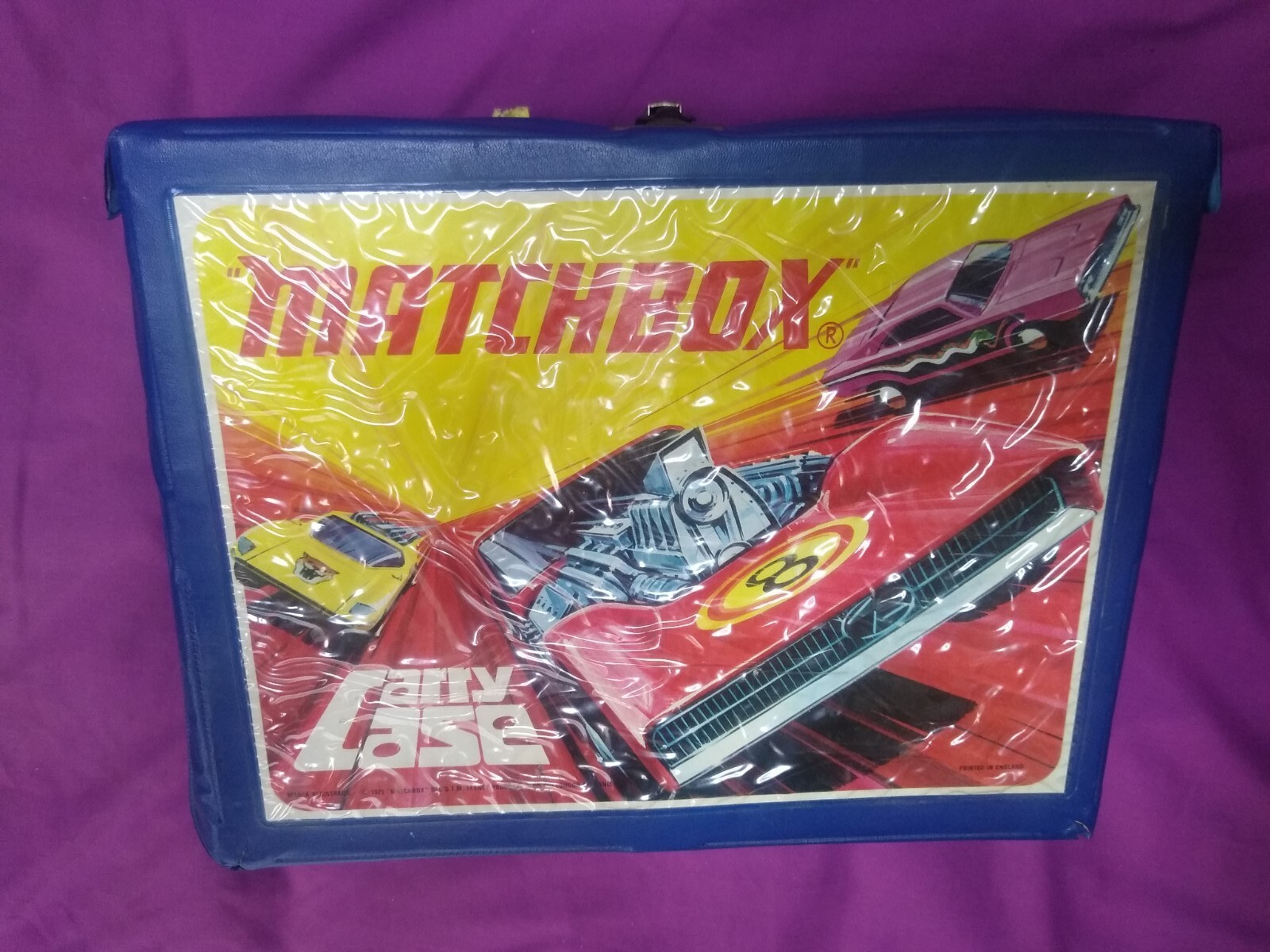 Matchbox Lesney Toy Car Carry Case Including 48 Matchbox / Cars