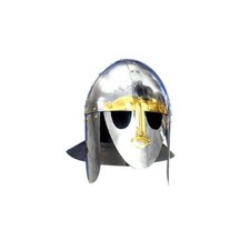 Sutton Hoo Helm,1.2mm viking helmet,battle ready helmet,combat ready helmet gift