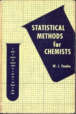 STATISTICAL METHODS FOR CHEMISTS By W J Youden - Hardcover *Excellent Condition*