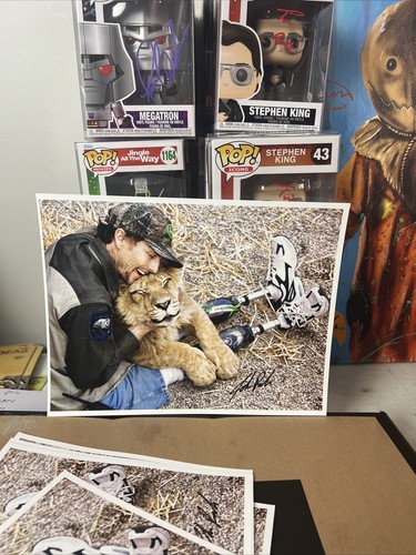 John Reinke (Tiger King) Signed 8.5x11 Photo Autographed COA - 第 1/3 張圖片