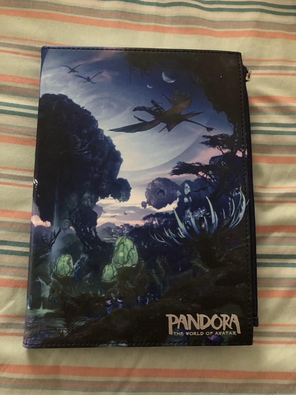 Disney Parks Avatar Pandora Purple Journal New With Tag