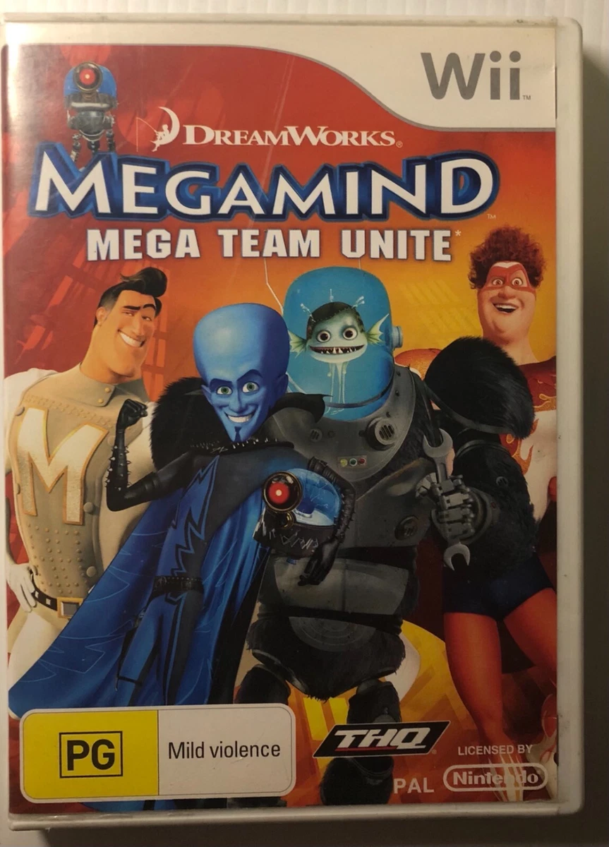 Megamind. Mega Team Unite. Wii game