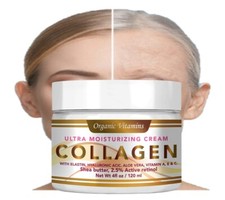 RETINOL ANTI-AGING PEPTIDE COLAGEN CREAM HYALURONIC ACID VITAMIN C 4 fl oz