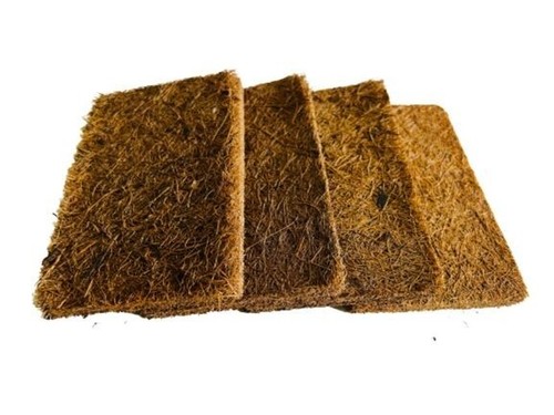 Dish Scrubber x4, Coconut Husk, Washing Pad, Eco Product, 12cm x 7.5cm x 1cm - Picture 3 of 5