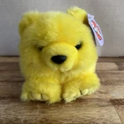 Vintage 1998 Swibco Puffkins BUTTERCUP THE YELLOW BEAR New with Tags