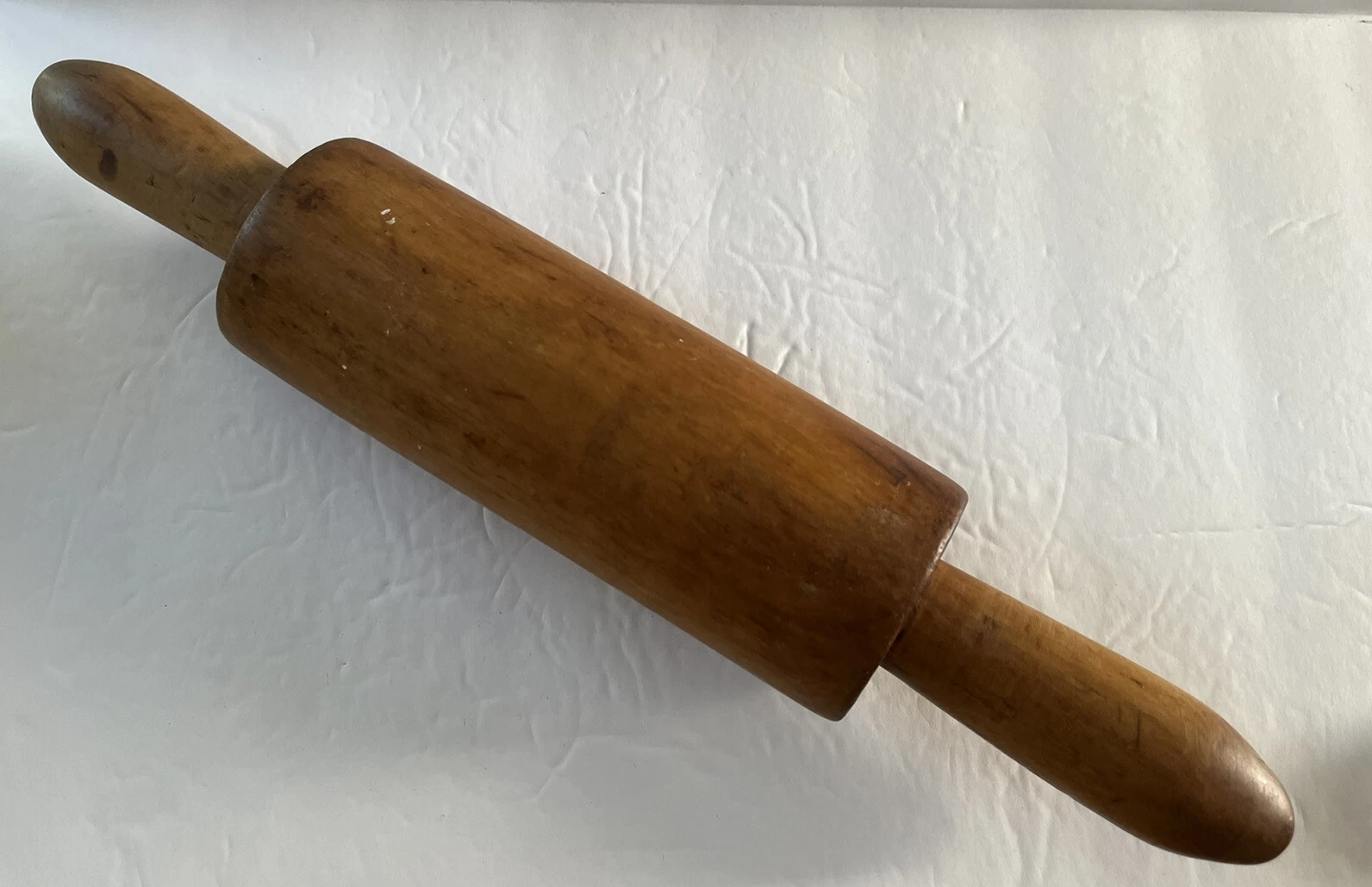 Antique bakers Rolling Pin Primitive French Country Hand Turned Great Patina
