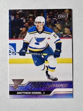 2023-24 Upper Deck Matthew Kessel #240 Young Guns St. Louis Blues