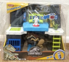 Imaginext Jurassic World Dinosaur Toys Scan  Glow Dino Playset
