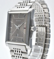 【EXC＋5】Gucci  G-Timeless 138.4 Men's Quartz Watch Silver Dial  From Japan