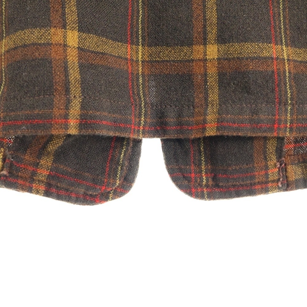 Pendleton 60s Check Wool Tailored Jacket Brown L … - image 7
