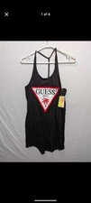 Guess Triangle Tank Top Dress L NWT