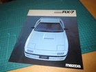Mazda  SAVANNA RX-7 Japanese Brochure 1985/09 E-FC3S 13B