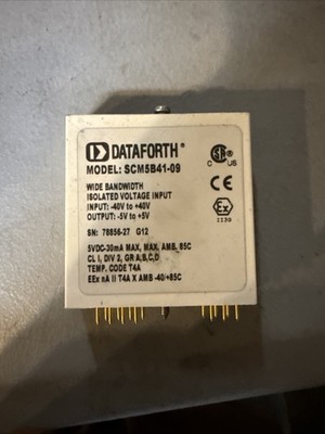 DATAFORTH SCM5B41-09 ANALOG INPUT VOLTAGE MODULE 