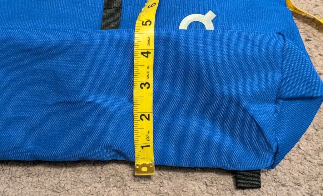 On Cloud Running Foldover Blue Backpack - image 5