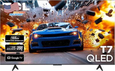 65'' 4K QLED HDR High Brightness Smart Google TV Dolby Atmos Audio