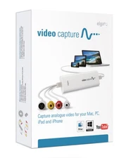 Elgato Video Capture Analog Video Capture Device VCR Mac PC iPad iPhone