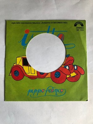 Cover LP 45 Umdrehungen 7'' - Isotta - Pippo Franco - Juke Box - SC 1103