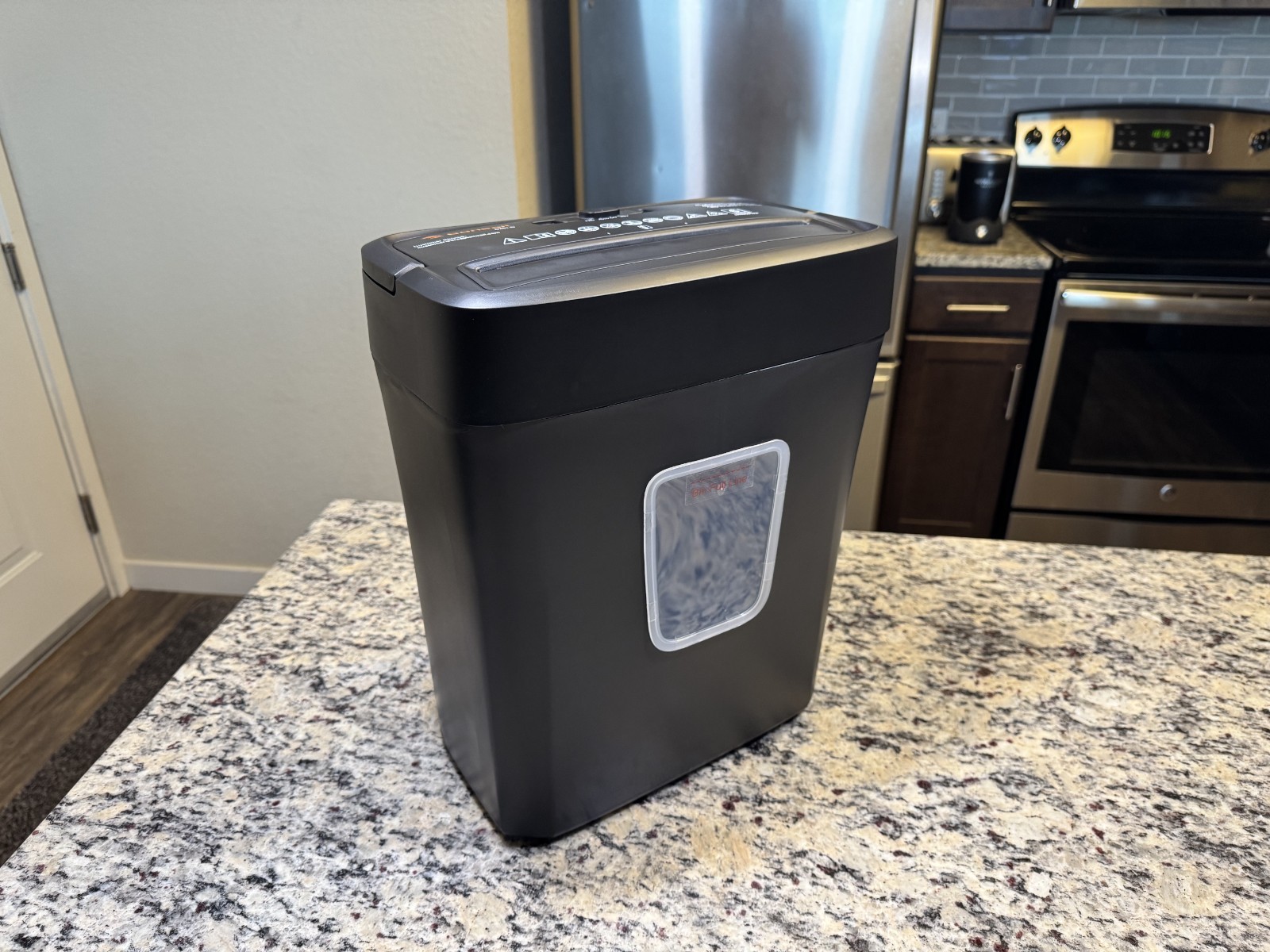 NEW Bonsaii 6-Sheet Paper Shredder Micro Cut 4.2 Gallon Bin 