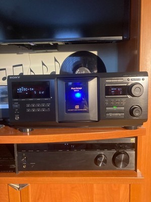 Sony CDP-CX455  MegaStorage 455 CD Changer. Pristine condition. Video.