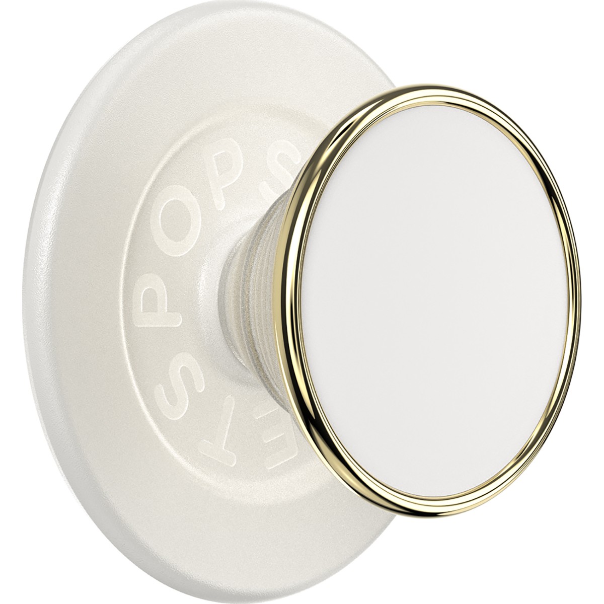 Support Magnétique iPhone PopSockets Pop Grip amovible rétractable blanc ultra-léger