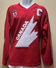 WAYNE GRETZKY 99 STITCHED CANADA OLYMPIC STYLE HOCKEY JERSEY THE GREAT ONE XL