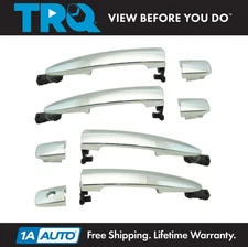 TRQ Front & Rear Chrome Exterior Door Handle Kit Set of 4 for Murano Sentra