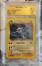 TCG Pokémon Dark Machamp 10/82 Team Rocket Holo Rare Englisch GSG 7.5 (PSA 8)