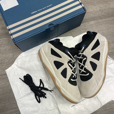 Adidas Bad Bunny Badbo 1.0 JS3886 White Black Gum Rise Worn Once Size 9 VNDS