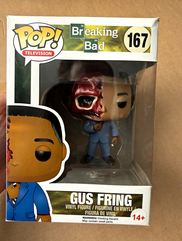 Funko Pop! Television Breaking Bad Gus Fring #167 Vinyl Figure 2014 Vaulted