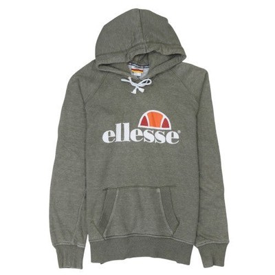 Ellesse Herren Grün Pullover Hoodie S Regular Fit Grafik Logo