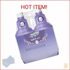 Swiffer WetJet Multi-Purpose Floor Cleaner Solution with Febreze Refill, Hardwoo