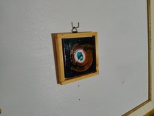 Costellazione del Cigno in stile astratto Somnia su legno riciclato