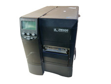 Cheap Zebra ZM400 Industrial Thermal Label Printer USB Serial Parallel Untested